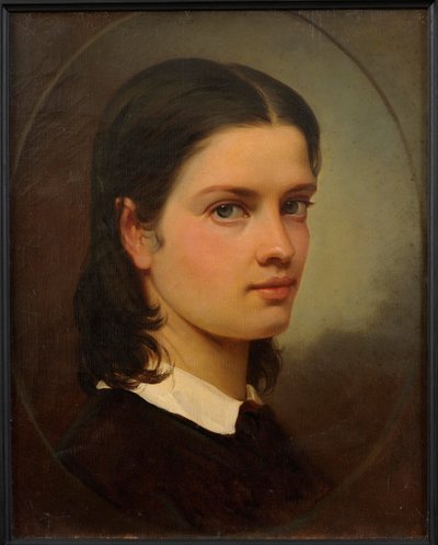 Auto-retrato de Julie Wilhelmine Hagen Schwarz